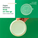 13 oz | White Double Poly-Coated Paper Food Cup | Large Soup & Food Cup | 1000 pcs - Image 5
