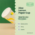 22oz | Poly Paper for Cold Drinks | 90mm | 650 ml | 1000 pcs - Image 6