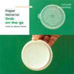 6 oz | White Double Poly-Coated Paper Food Cup | Disposable Food Cup | 2000 pcs - Image 5