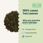 Jasmine Green Tea Leaves | 1.1 LB - Image 4