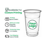 16oz | 98mm | PETE Ultra Clear Cup | 1000 pcs - Image 8