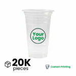 16oz | A-Shape | Clear | Soft PP Clear Plastic Cup | 95mm | 500ml | 1000 pcs - Image 11