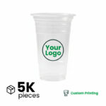 16oz | A-Shape | Clear | Soft PP Clear Plastic Cup | 95mm | 500ml | 1000 pcs - Image 9