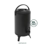 Stainless Steel Insulated Beverage Dispenser | Thermo Bucket | 10L | For Hot Drinks | 1pc - Image 5
