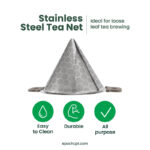 Stainless Steel Tea Funnel Filter | Fine Net | 1 pc - Image 3