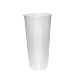 24oz | U Shape | Crystal Plastic Cup Hard | 90mm | 700 ml | 500 pcs - Image 8