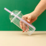 Boba Straw 1.2cm x 23cm | Clear, Black or Pastel Colors - Image 9