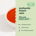 Peach Fruit Jam | Smoothie Paste | 5.9 LB - Image 5