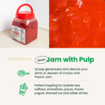 Peach Fruit Jam | Smoothie Paste | 5.9 LB - Image 4