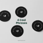 Cup Sealing Film roll for Bubble Tea | Cool Phrases | Paper Sealer Film Roll for Boba Cups | 2000 pcs - Image 5