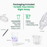 Bubble Tea Starter Kit | BASIC | 14 Items - Image 8