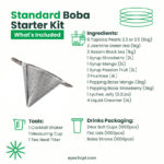 Bubble Tea Starter Kit | STANDARD | 25 Items - Image 4