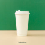 16oz | Double Wall Paper Coffee Cup | 90mm | 500 pcs - Image 2