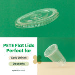 98mm | PETE Ultra Clear Flat Lid with Die-Cut Hole | for PET Cups | 1000 pcs - Image 7