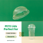 98mm | PETE Ultra Clear Dome Lid with Die-Cut Hole | for PET Cups | 1000 pcs - Image 7
