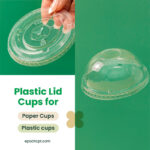 95mm | Dome Clear PETE Plastic Lid | 1000 pcs - Image 7