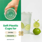 20oz | A-Shape | Clear |Soft PP Clear Plastic Cup | 95mm | 600ml | 1000 pcs - Image 7