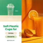 16oz | A-Shape | Clear | Soft PP Clear Plastic Cup | 95mm | 500ml | 1000 pcs - Image 7