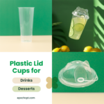 90mm | Bear Lid for Plastic Cups | 500 pcs | Cute Valentine's Lid For Cup - Image 9