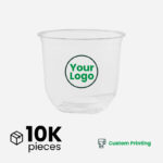 13oz | U-Shape | Clear | Soft PP Plastic Cold Cup | 95mm | 360ml | 1000 pcs - Image 10