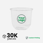 13oz | U-Shape | Clear | Soft PP Plastic Cold Cup | 95mm | 360ml | 1000 pcs - Image 12