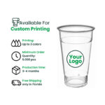 20oz | 98mm | PETE Ultra Clear Cup | 1000 pcs - Image 8