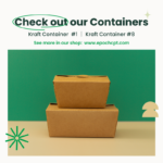48oz | Paper Kraft | #8 Food Containers | 400 cps - Image 7