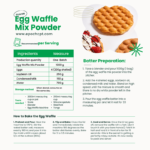 Egg Waffle Mix Powder | Classic Hong Kong Egg Waffle Style | 2.2 LB - Image 5