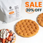 Egg Waffle Mix Powder | Classic Hong Kong Egg Waffle Style | 2.2 LB