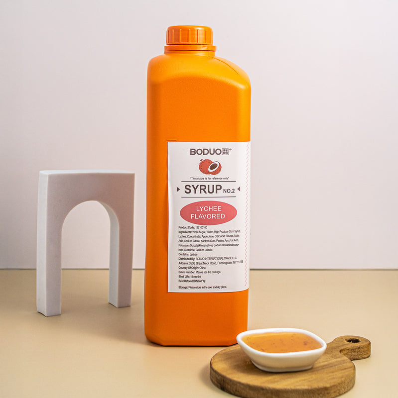 lychee-syrup-for-boba.jpg Lychee Concentrated Syrup | 2 L - Image 1