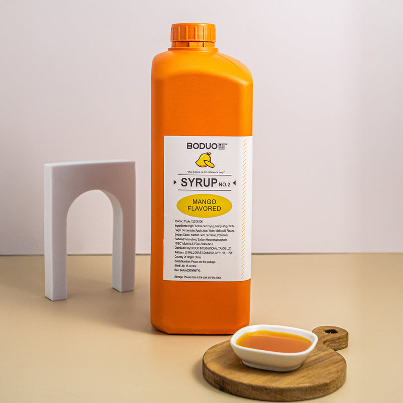 mango-syrup-for-boba.jpg Mango Concentrated Syrup | 2 L - Image 1
