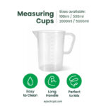 PP Measuring Cups | For Boba & Beverage Prep | 1 pc - Image 3