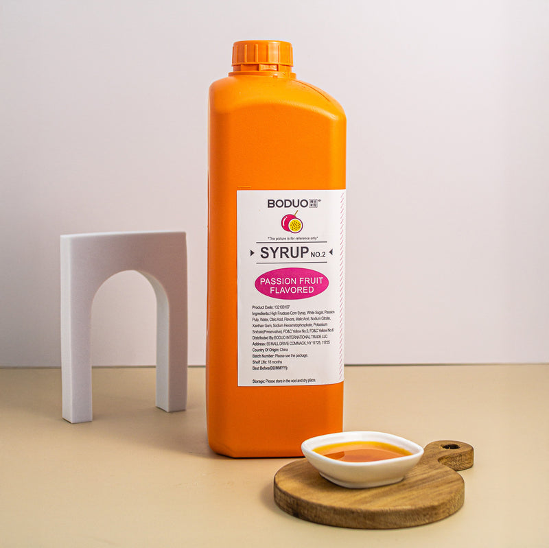 passion-fruit-syrup-for-boba.jpg Passion Fruit Concentrated Syrup | 2 L - Image 1