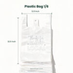 Thank You Plastic Bags Wholesale | Takeout Bags for Restaurants & Retail | 1000 pcs - Image 6