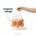 Thank You Plastic Bags Wholesale | Takeout Bags for Restaurants & Retail | 1000 pcs - Image 2
