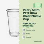 20oz | 98mm | PETE Ultra Clear Cup | 1000 pcs - Image 5