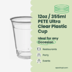 12oz | 98mm | PETE Ultra Clear Cup | 1000 pcs - Image 6