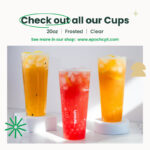 16oz | A Shape | Crystal Plastic Cup Hard | 90mm | 500 ml | 500 pcs - Image 11