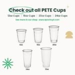 98mm | PETE Ultra Clear Dome Lid with Die-Cut Hole | for PET Cups | 1000 pcs - Image 8