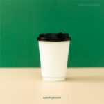 12oz | Double Wall Paper Coffee Cup | 90mm | 500 pcs - Image 2
