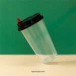 90mm | Plastic Cup Lid with Stopper | 1000 pcs - Image 6