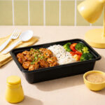 868 | 28oz PP Container | Black or White | 150 Sets - Image 2
