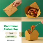 30oz | Paper Kraft | #1 Food Containers | 400 cps - Image 6