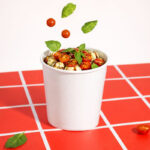 12 oz | White Double Poly-Coated Paper Food Cup | Disposable Soup Cup | 500 pcs - Image 2