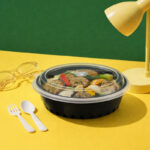 723 | 24oz PP Noodle Bowl | Black or White | 150 Sets - Image 2