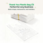 Thank You Plastic Bags Wholesale | Takeout Bags for Restaurants & Retail | 1000 pcs - Image 5